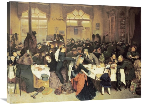 Global Gallery GCS-266272-36-142 36 in. At the Railway Restaurant,