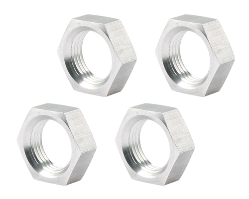 0.75 in. 16 Left Hand Steel Thin OD Jam Nuts - Pack of 4