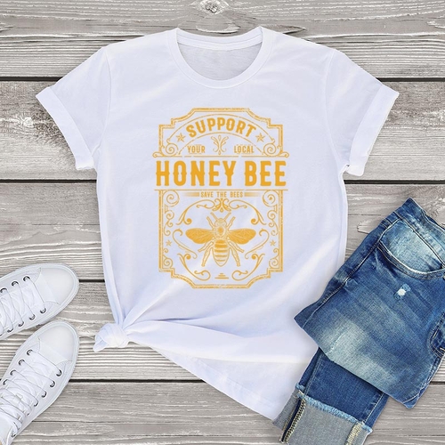 Trendy Honey Bee T Shirt For Women