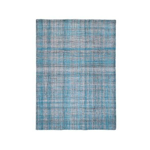 Mini Turquoise Wool Rug