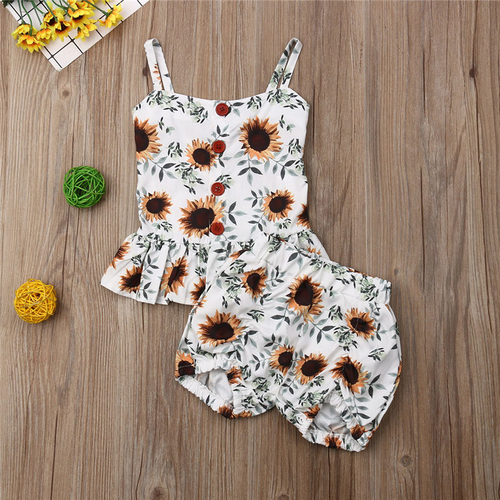 Pudcoco High Quality Toddler Kids Girl Summer Baby