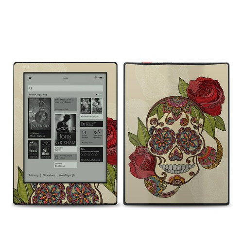 DecalGirl KAHD-SUGARSK Kobo Aura HD Skin - Sugar Skull