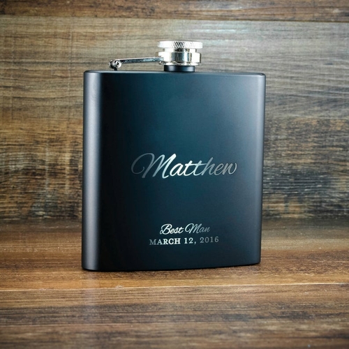 Groomsmen Flask Personalized, Custom Groomsmen Gift, Best Man