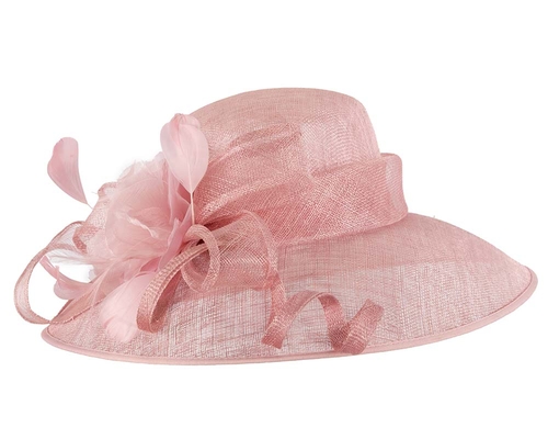 Large Pink Ladies Fashion Racing Hat