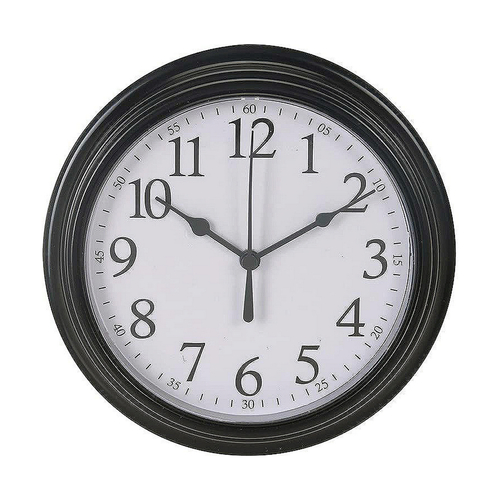 Wall Clock Ø 22,5 X 4,3 cm Plastic Multicolour