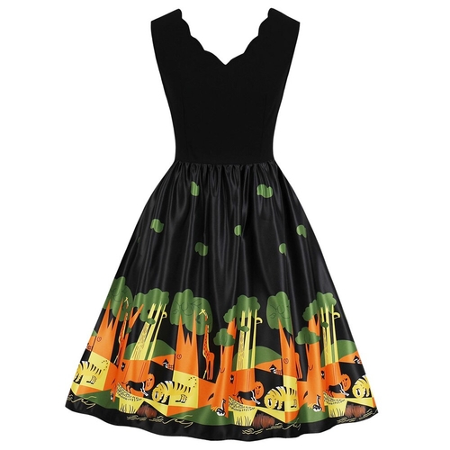  2019 Spring Summer Women Hepburn Vintage