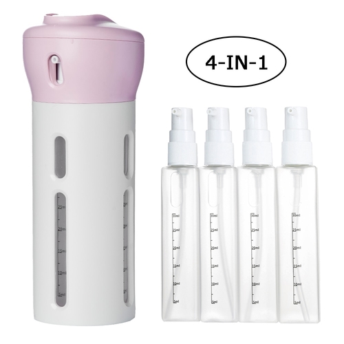 Portable Travel Cosmetic Bottles Set 4 In 1