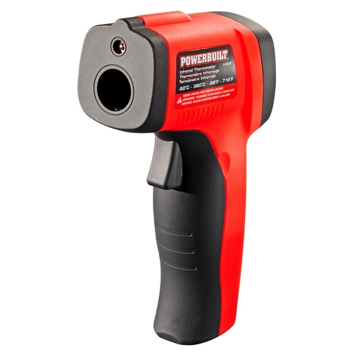 Powerbuilt Temperature Gun Infrared Non-Contact Laser Thermometer - 64