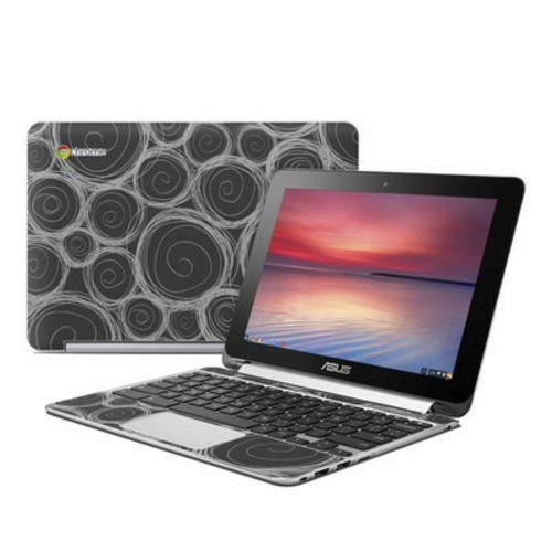 DecalGirl AFCB-MYSPIRAL Asus Flip Chromebook Skin - My Spiral