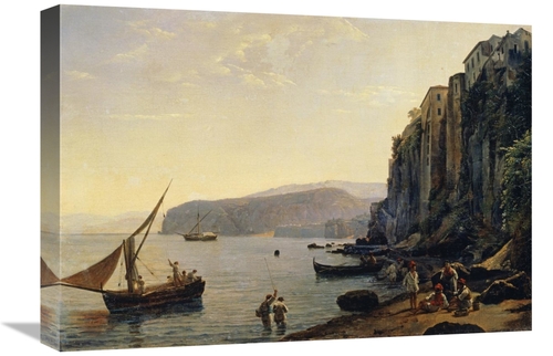 Global Gallery GCS-282822-22-142 22 in. View of Sorrento, Near Nap