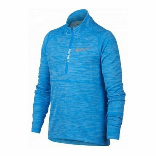 Children’s Sweatshirt TOP PACER HZ  Nike 939559 469  Blue