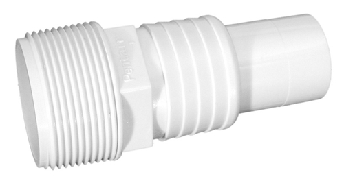 Pac-Fab American 510166 1.5 in. MIPT Hose Adapter, White