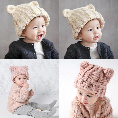 Infant Fashion Cute Baby Kids Toddler Knitted