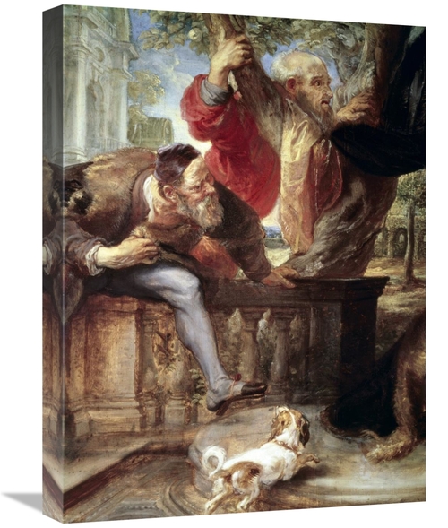 Global Gallery GCS-279928-22-142 22 in. Susanna & the Two Elders Art P