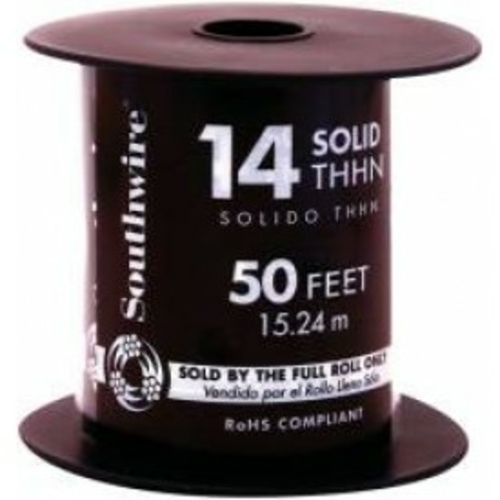 Southwire 136838 Thhn Solid 14Gauge Grn,50 Ft.