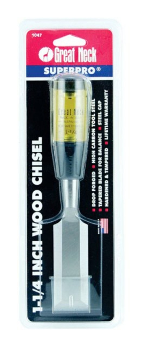 Great Neck 1047 New Professional Wood Chisel  1.25 in.