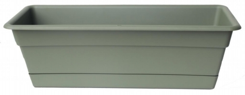 Bloem 24in Dura Cotta Window Box Living Green DCBT24-42