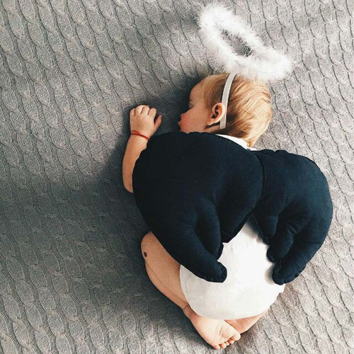 New Newborn Baby Girls Boys Angel Wings