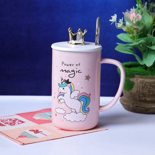 Pastel Pink Unicorn Mug