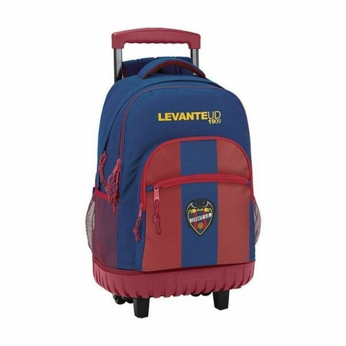 School Rucksack with Wheels Compact Levante U.D. 611820818 Blue Deep