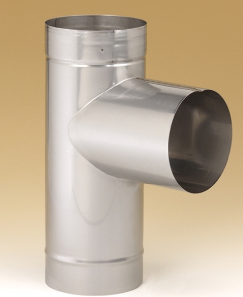 Selkirk Corporation 821570 5 Inch  Heat-fab Tee With Fixed Take Off  3