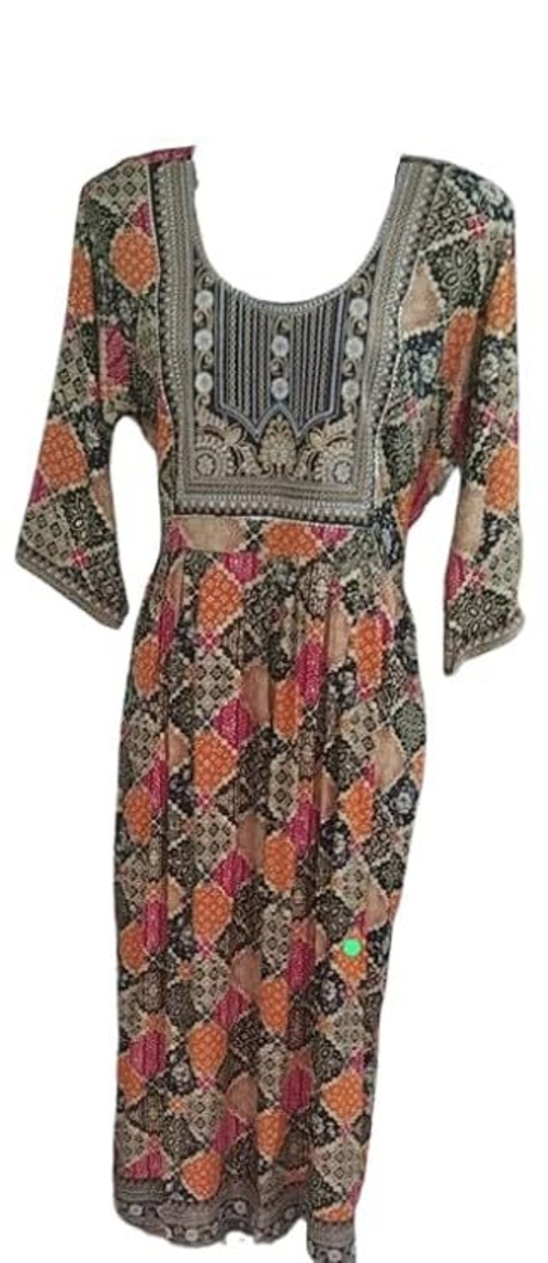 Women's Kurti Straight Regular Classy & Comfortable for Casual Wear,