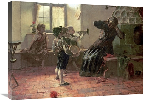 Global Gallery GCS-268160-30-142 30 in. The Concert Art Print - Georg 