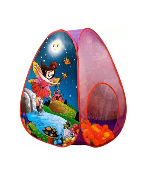 Kids Snow Ball Pool with Colorful Balls-Foldable Igloo Pop up Play