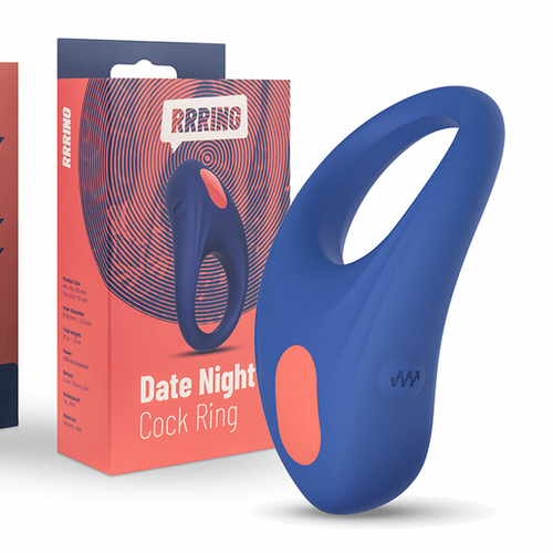 Cock Ring FeelzToys RRRING Date Night Vibrator (30 mm)