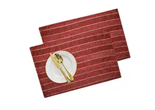 Jute Tablemats/Placemats Heat Resistant Dining Table Place Mats for