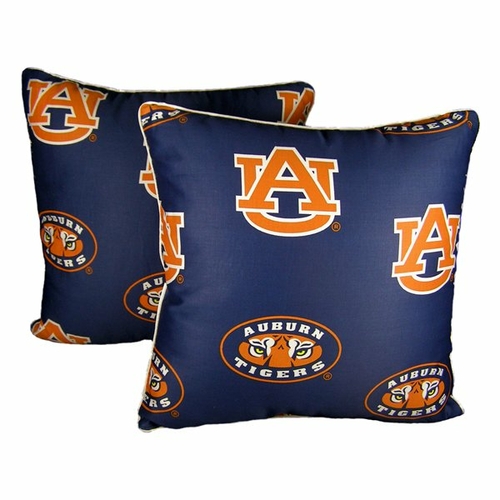 College Covers AUBDPPR Auburn 16 x 16 Decorative Pillow Set
