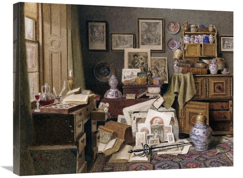 Global Gallery GCS-267327-30-142 30 in. Corner of a Study Art Print - 