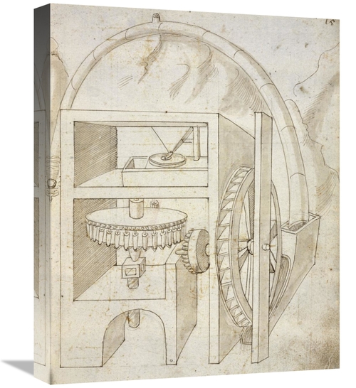 Global Gallery GCS-455008-1620-142 16 x 20 in. Folio 15 - Mill Art Pri