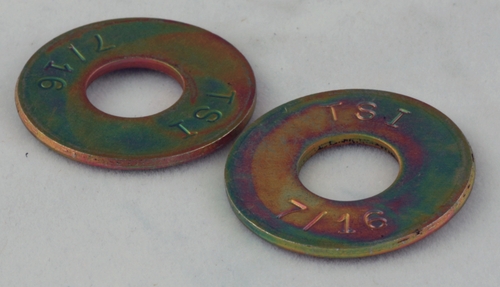 Blue Jay Fasteners 8421008-ZNDI-25 0.56 in. USS Flat Washers - 436 Har