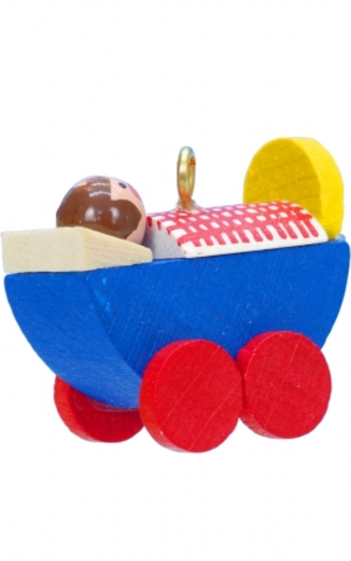 ULBR 10-0085 Christian Ulbricht Ornament - Baby Carriage