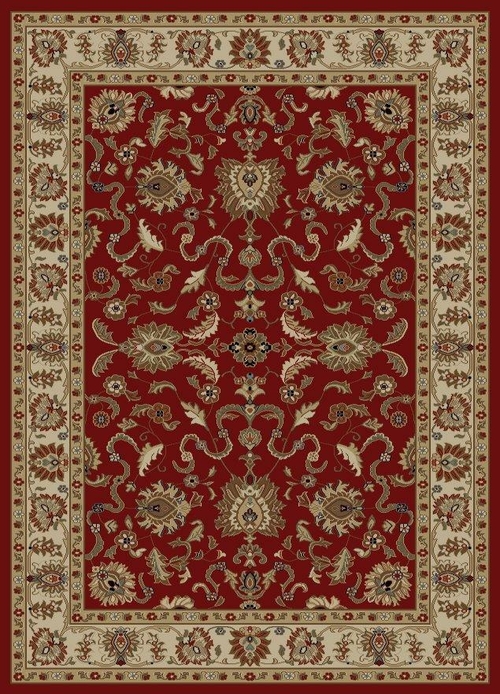 Concord Global 65107 7 ft. 10 in. x 10 ft. 10 in. Ankara Agra - Red