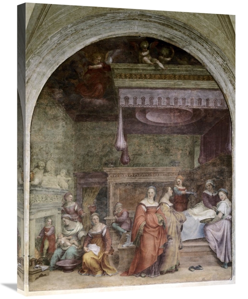 Global Gallery GCS-277355-30-142 30 in. Nativity of Mary Art Print - A