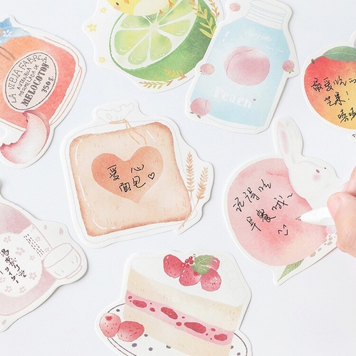 Cute Strawberry Cake Daifuku Memo Pad