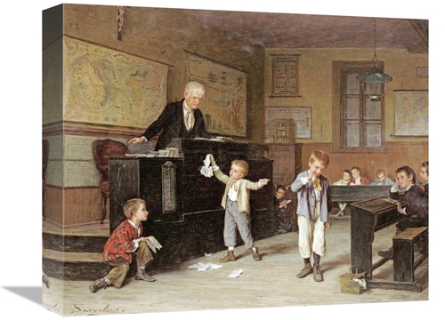 Global Gallery GCS-267912-16-142 16 in. The School Room Art Print - An