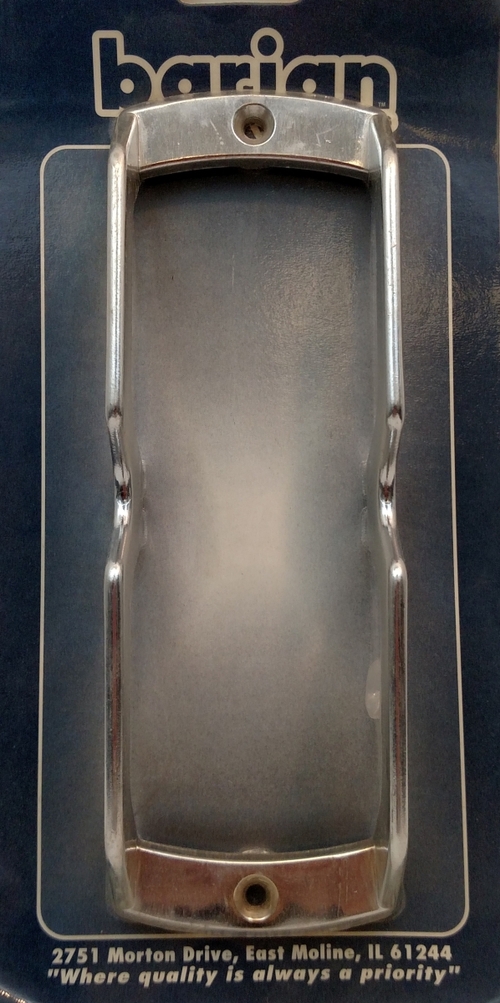 Barjan 492100 Lens Guard Large Chrome Carded