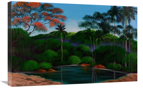 Global Gallery GCS-477323-2030-142 20 x 30 in. River Jordan Art Print 