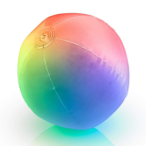 Blinkee LUPORJS-32 32 in. Multi Color Inflatable Light Up Beach Ball