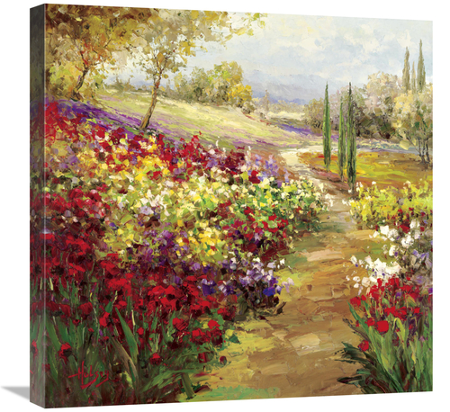 Global Gallery GCS-130170-2424-142 24 x 24 in. Trainee De Fleur Art Pr