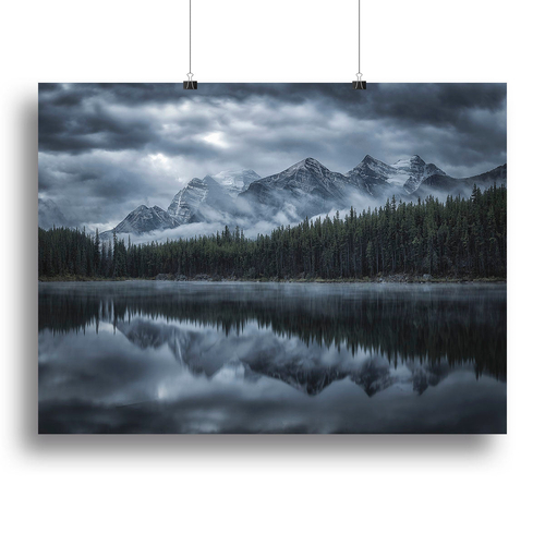 Cold Mountains Canvas Print or Poster