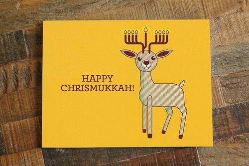 Happy Chrismukkah Card