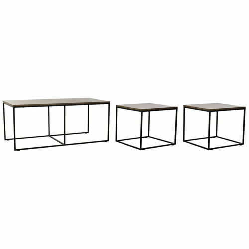 Centre Table DKD Home Decor Brown Black Multicolour Wood Metal 122,5 x