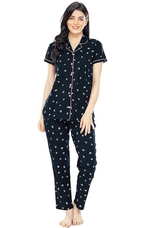 night suits in various  sizes and designs  BLACK XL