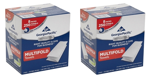 Georgia-Pacific 2212014 Multifold Paper Towels, 9.2 x 9.4 in.