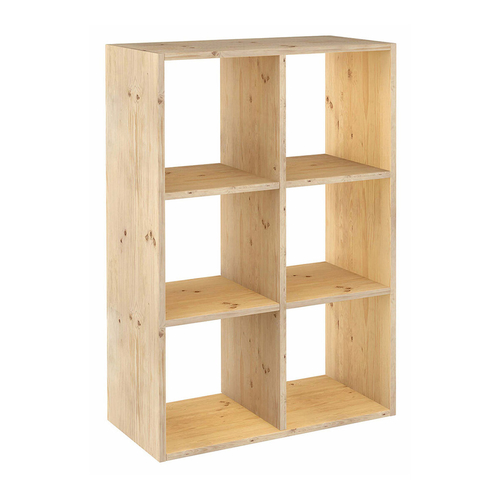 Shelves Astigarraga Dinamic 6 Cubes Modular Natural Pinewood (70,8 x