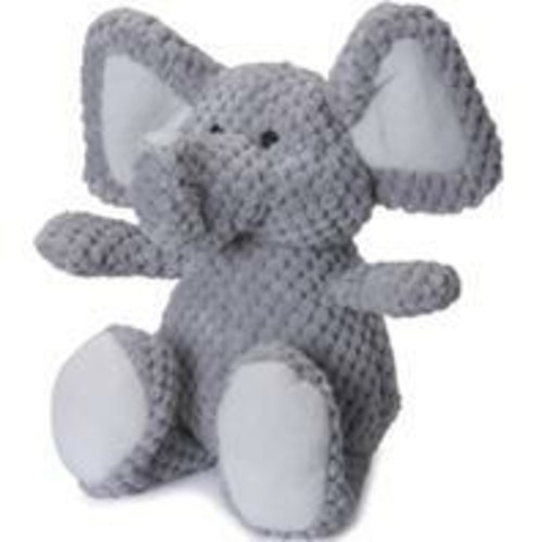 Quaker Pet Group-Godog Checkers Elephant- Gray Small